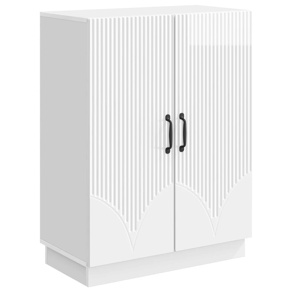 Kabalas Itin blizgi balta 66 x 34,5 x 87 cm Apdirbta mediena
