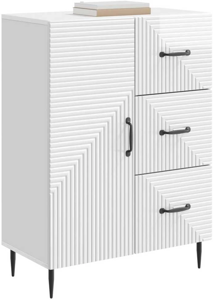 Kabalas Itin blizgi balta 66 x 34,5 x 89,5 cm Apdirbta mediena