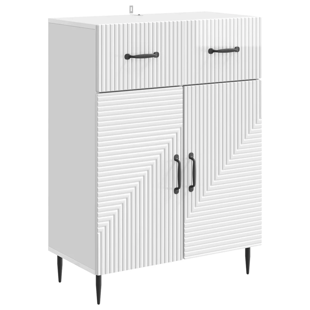 Kabalas Itin blizgi balta 66 x 34,5 x 89,5 cm Apdirbta mediena