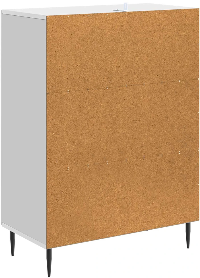 Kabalas Itin blizgi balta 66 x 34,5 x 89,5 cm Apdirbta mediena