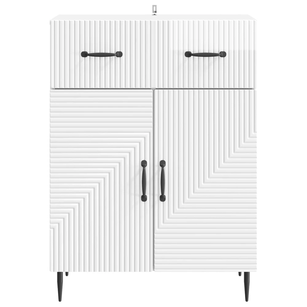 Kabalas Itin blizgi balta 66 x 34,5 x 89,5 cm Apdirbta mediena