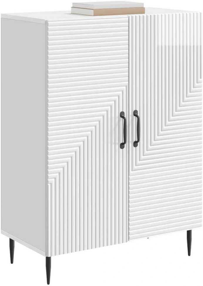 Kabalas Itin blizgi balta 66 x 34,5 x 89,5 cm Apdirbta mediena