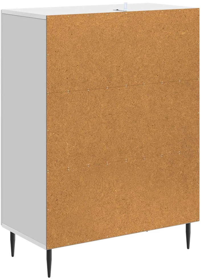 Kabalas Itin blizgi balta 66 x 34,5 x 89,5 cm Apdirbta mediena
