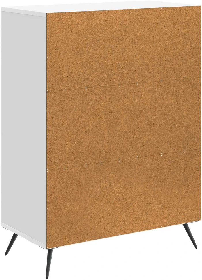 Kabalas Itin blizgi balta 66 x 34,5 x 90 cm Apdirbta mediena