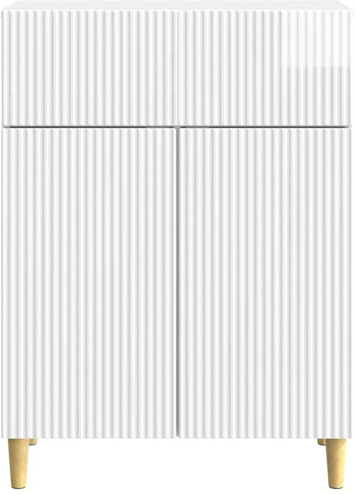 Kabalas Itin blizgi balta 66 x 34,5 x 90 cm Apdirbta mediena