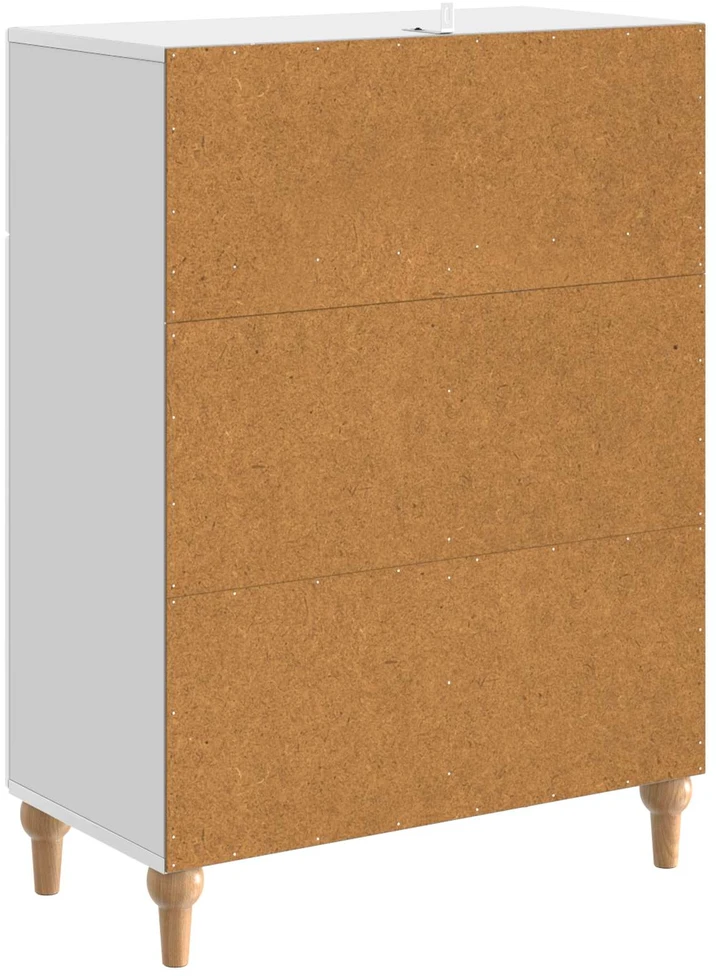 Kabalas Itin blizgi balta 66 x 34,5 x 90 cm Apdirbta mediena