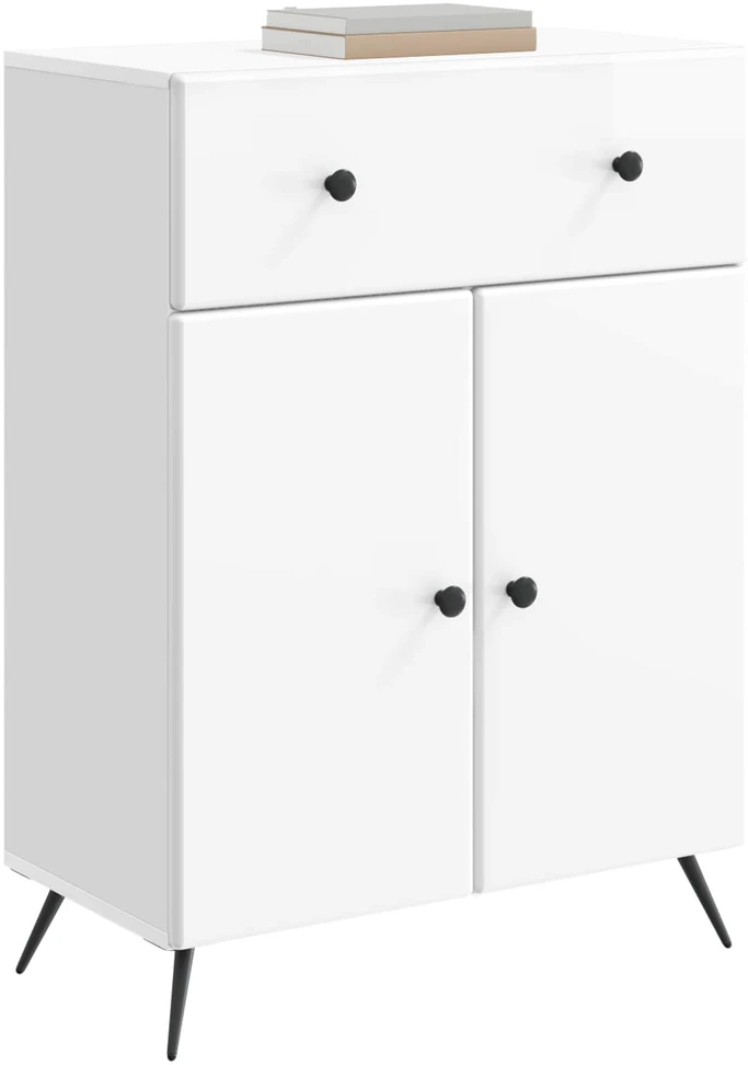 Kabalas Itin blizgi balta 66 x 34,5 x 90 cm Apdirbta mediena