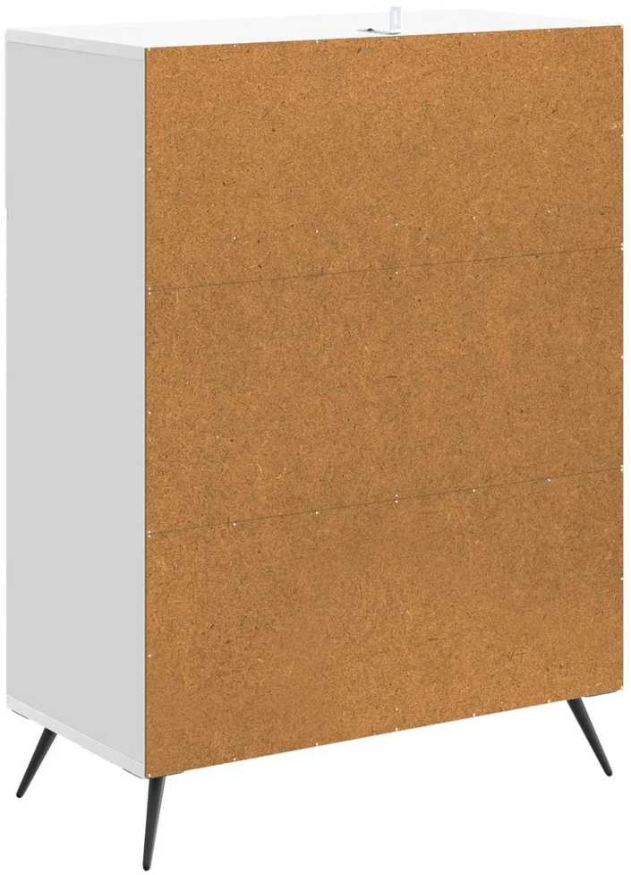 Kabalas Itin blizgi balta 66 x 34,5 x 90 cm Apdirbta mediena