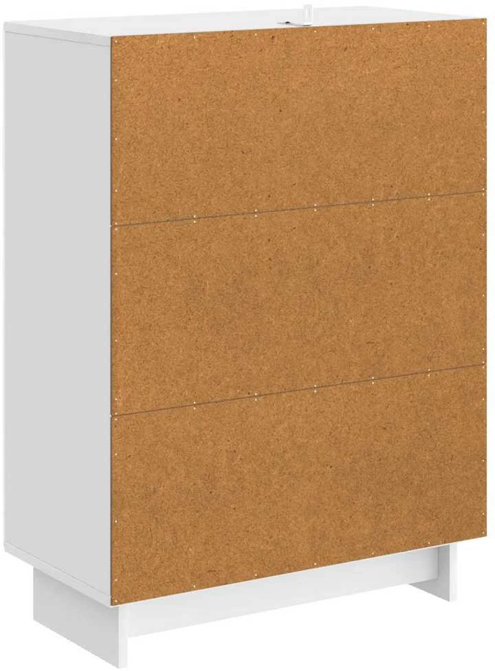 Kabalas Itin blizgi balta 66 x 34,5 x 90 cm Apdirbta mediena