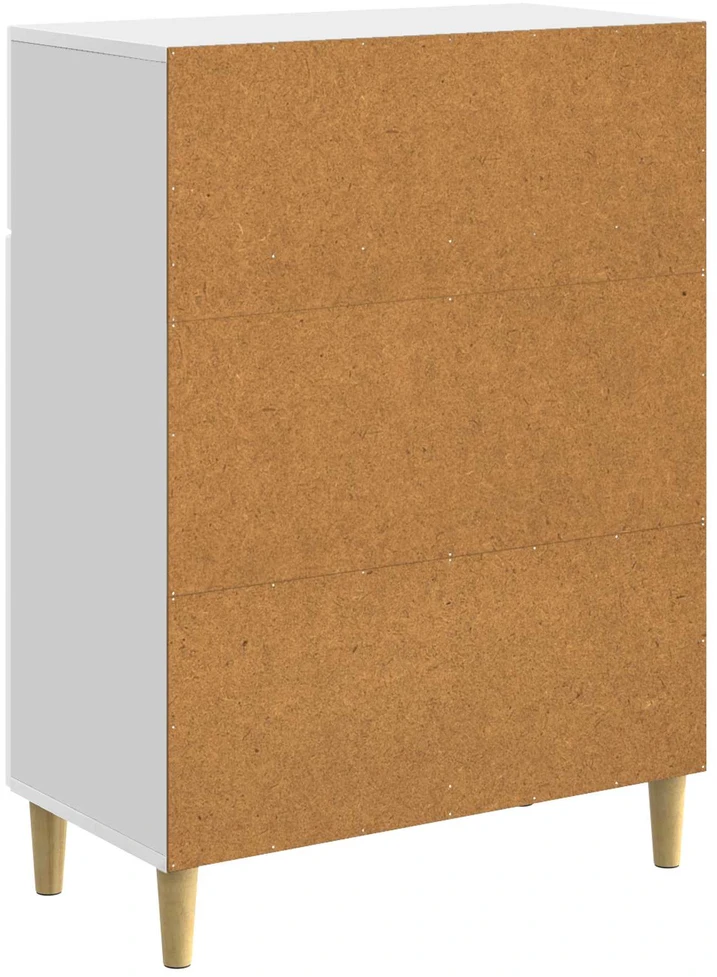 Kabalas Itin blizgi balta 66 x 34,5 x 90 cm Apdirbta mediena