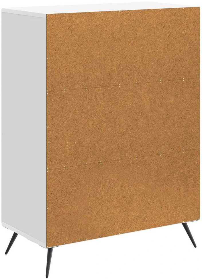 Kabalas Itin blizgi balta 66 x 34,5 x 90 cm Apdirbta mediena