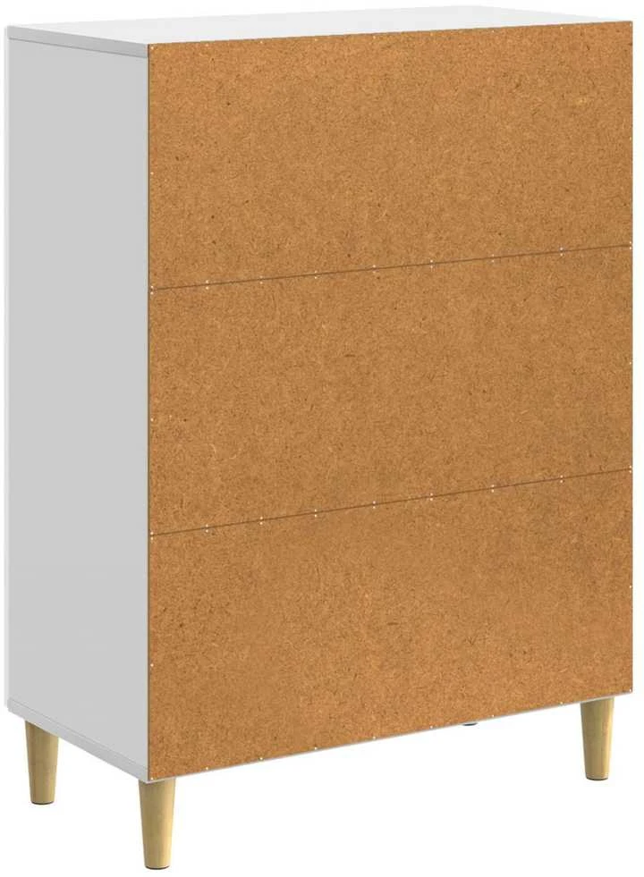 Kabalas Itin blizgi balta 66 x 34,5 x 90 cm Apdirbta mediena