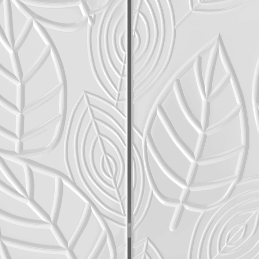 Kabalas Itin blizgi balta 66 x 34,5 x 90 cm Apdirbta mediena