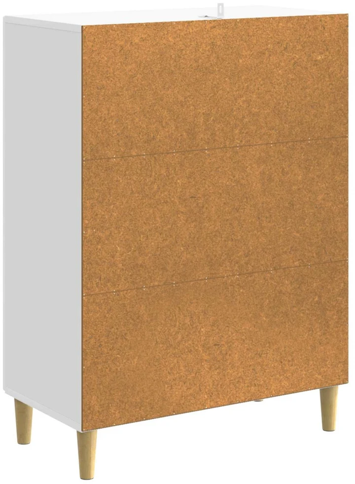 Kabalas Itin blizgi balta 66 x 34,5 x 90 cm Apdirbta mediena