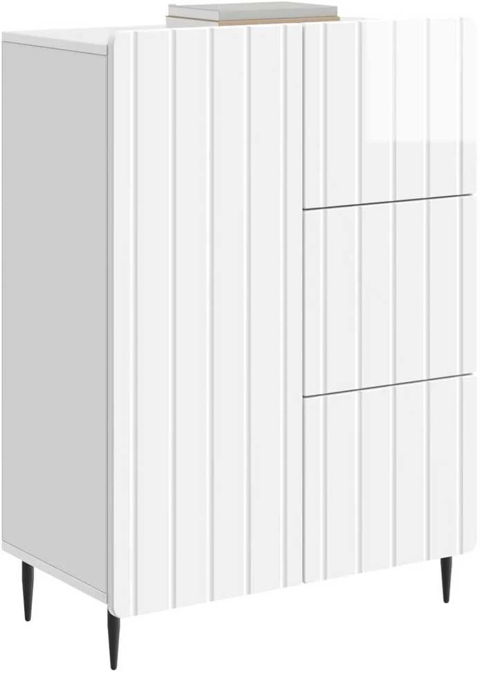 Kabalas Itin blizgi balta 66 x 34,5 x 91,5 cm Apdirbta mediena