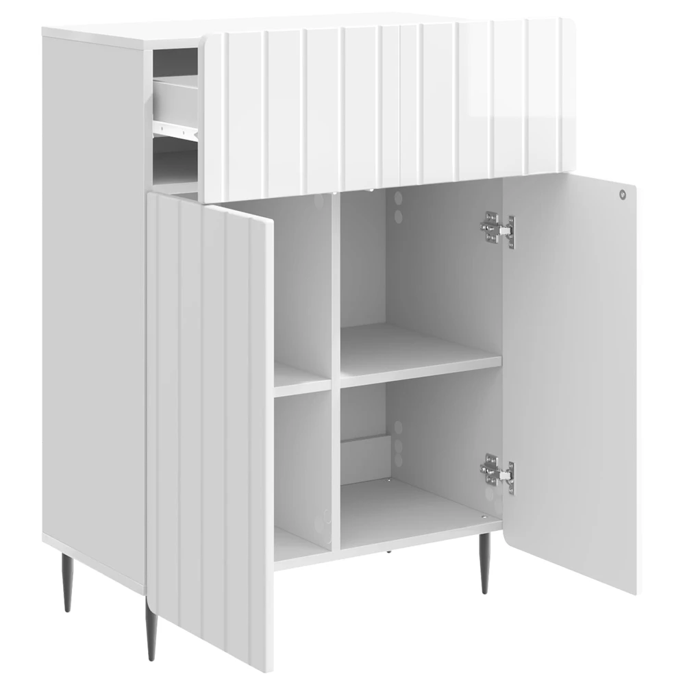 Kabalas Itin blizgi balta 66 x 34,5 x 92 cm Apdirbta mediena