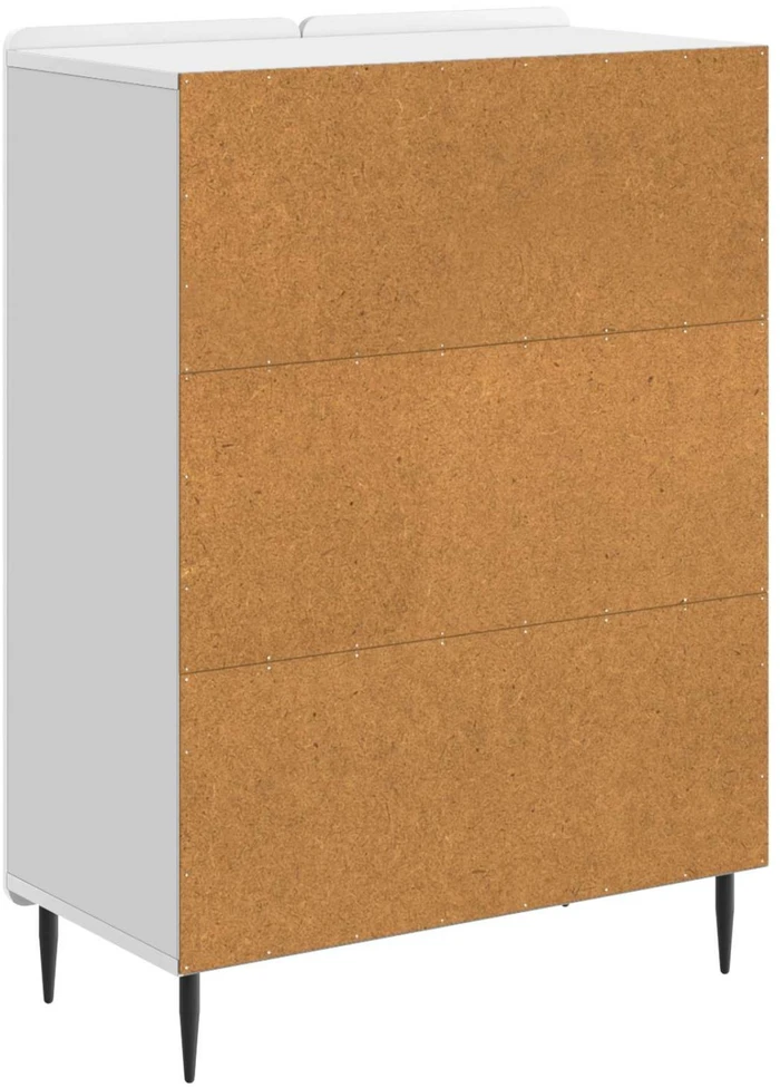 Kabalas Itin blizgi balta 66 x 34,5 x 92 cm Apdirbta mediena