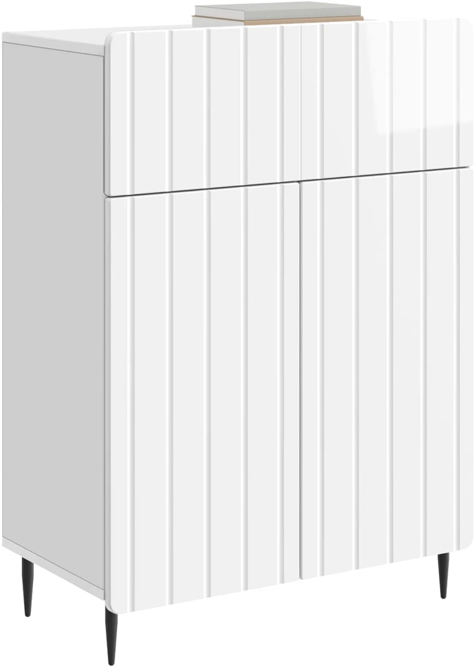 Kabalas Itin blizgi balta 66 x 34,5 x 92 cm Apdirbta mediena