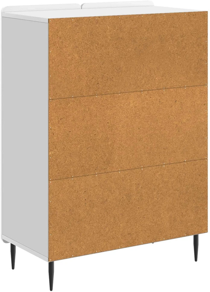 Kabalas Itin blizgi balta 66 x 34,5 x 92 cm Apdirbta mediena