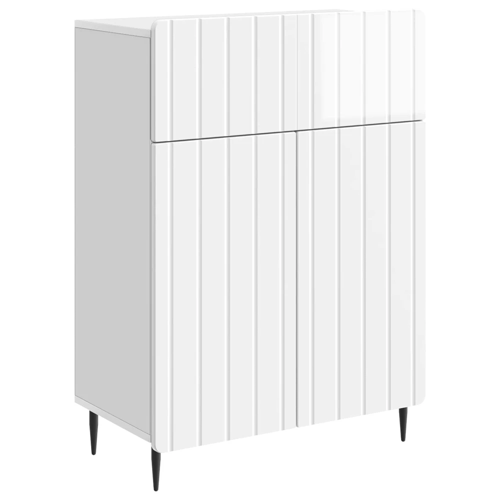 Kabalas Itin blizgi balta 66 x 34,5 x 92 cm Apdirbta mediena