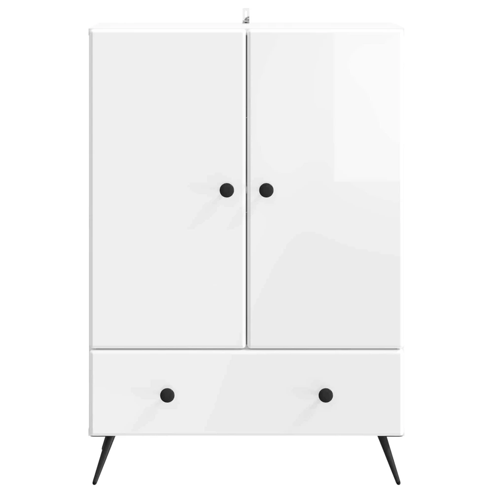 Kabalas Itin blizgi balta 66 x 34,5 x 95 cm Apdirbta mediena