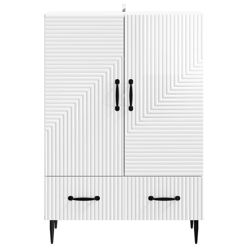 Kabalas Itin blizgi balta 66 x 34,5 x 95 cm Apdirbta mediena