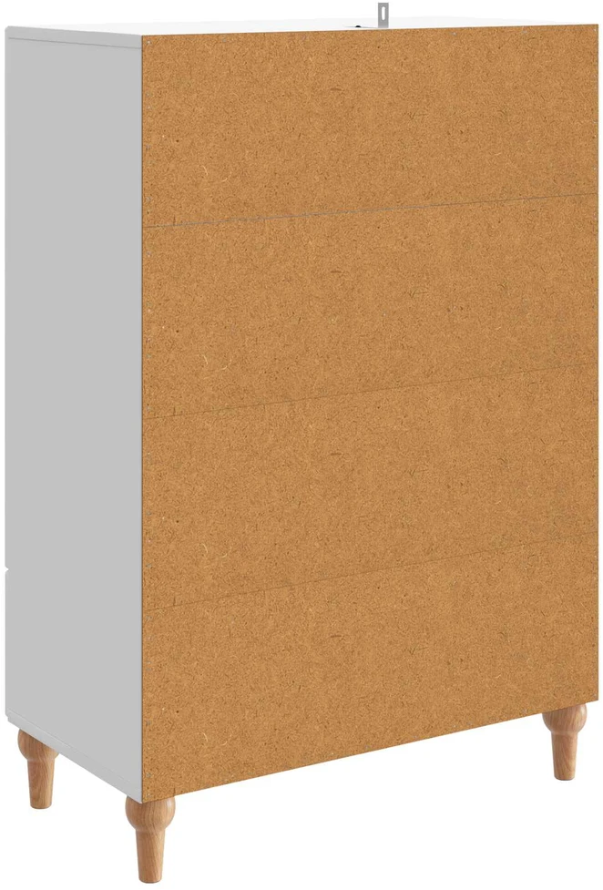 Kabalas Itin blizgi balta 66 x 34,5 x 95 cm Apdirbta mediena