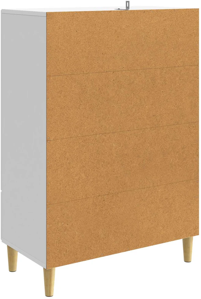 Kabalas Itin blizgi balta 66 x 34,5 x 95 cm Apdirbta mediena