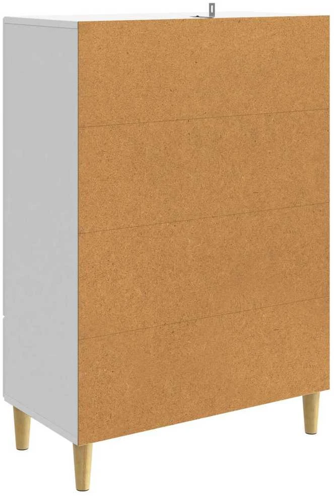 Kabalas Itin blizgi balta 66 x 34,5 x 95 cm Apdirbta mediena