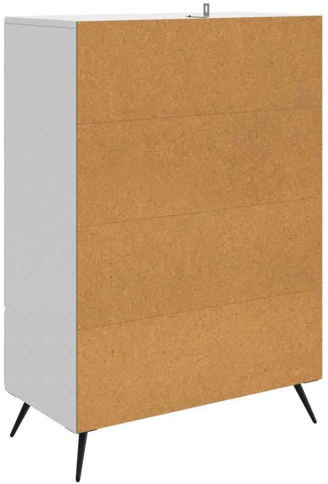 Kabalas Itin blizgi balta 66 x 34,5 x 95 cm Apdirbta mediena