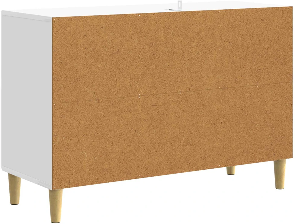 Kabalas Itin blizgi balta 89 x 34,5 x 60 cm Apdirbta mediena