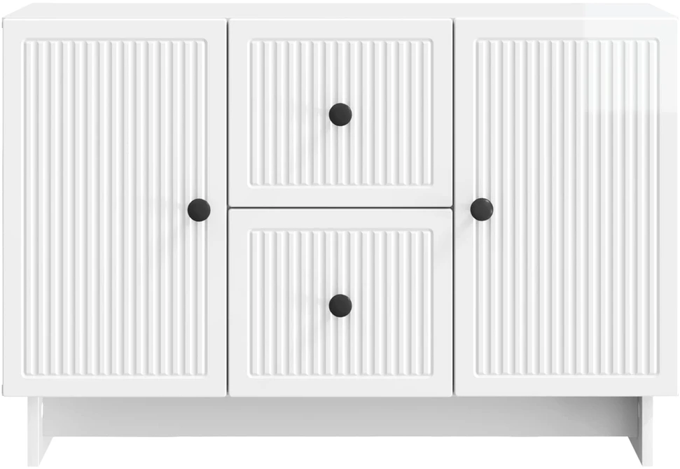 Kabalas Itin blizgi balta 89 x 34,5 x 60 cm Apdirbta mediena