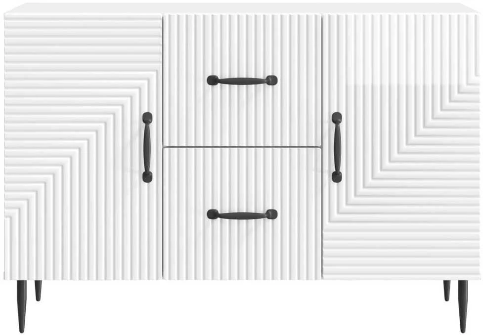 Kabalas Itin blizgi balta 89 x 34,5 x 60 cm Apdirbta mediena