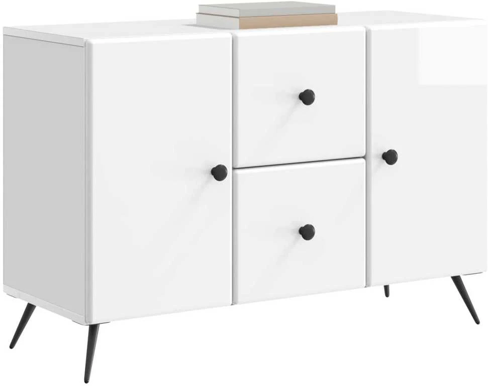 Kabalas Itin blizgi balta 89 x 34,5 x 60 cm Apdirbta mediena