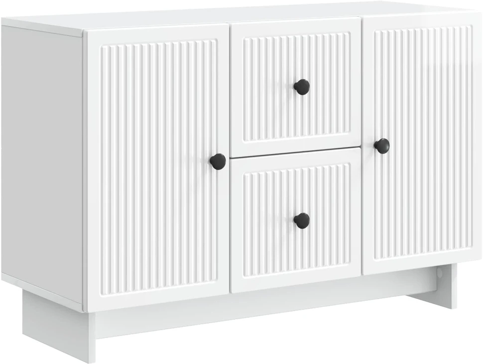 Kabalas Itin blizgi balta 89 x 34,5 x 60 cm Apdirbta mediena