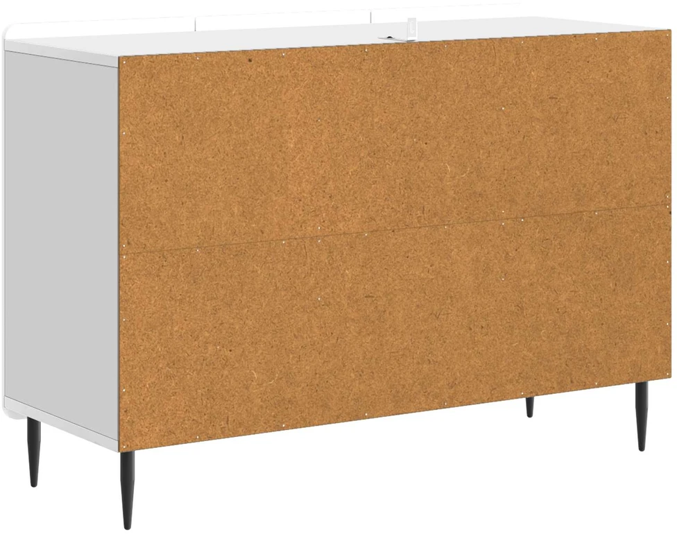Kabalas Itin blizgi balta 89 x 34,5 x 62 cm Apdirbta mediena