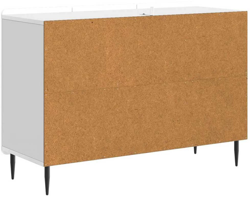 Kabalas Itin blizgi balta 89 x 34,5 x 62 cm Apdirbta mediena