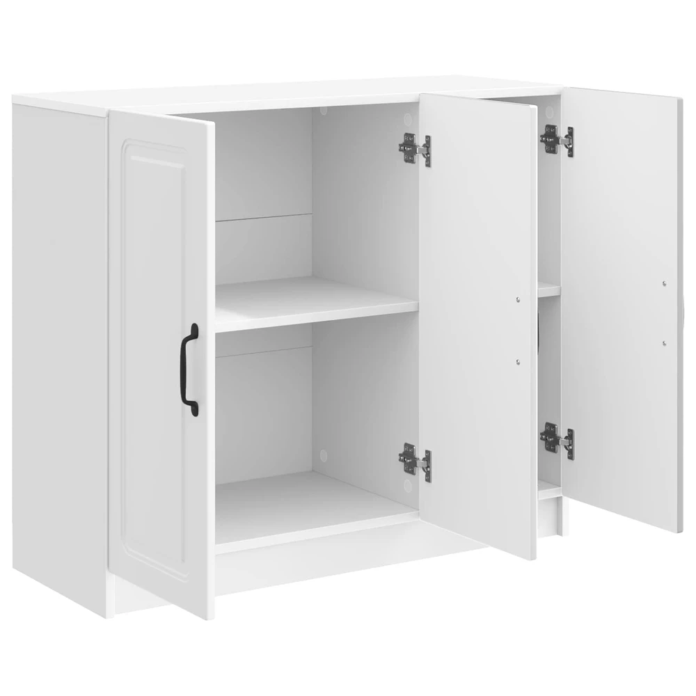 Kabalas Itin blizgi balta 89 x 34,5 x 77 cm Apdirbta mediena