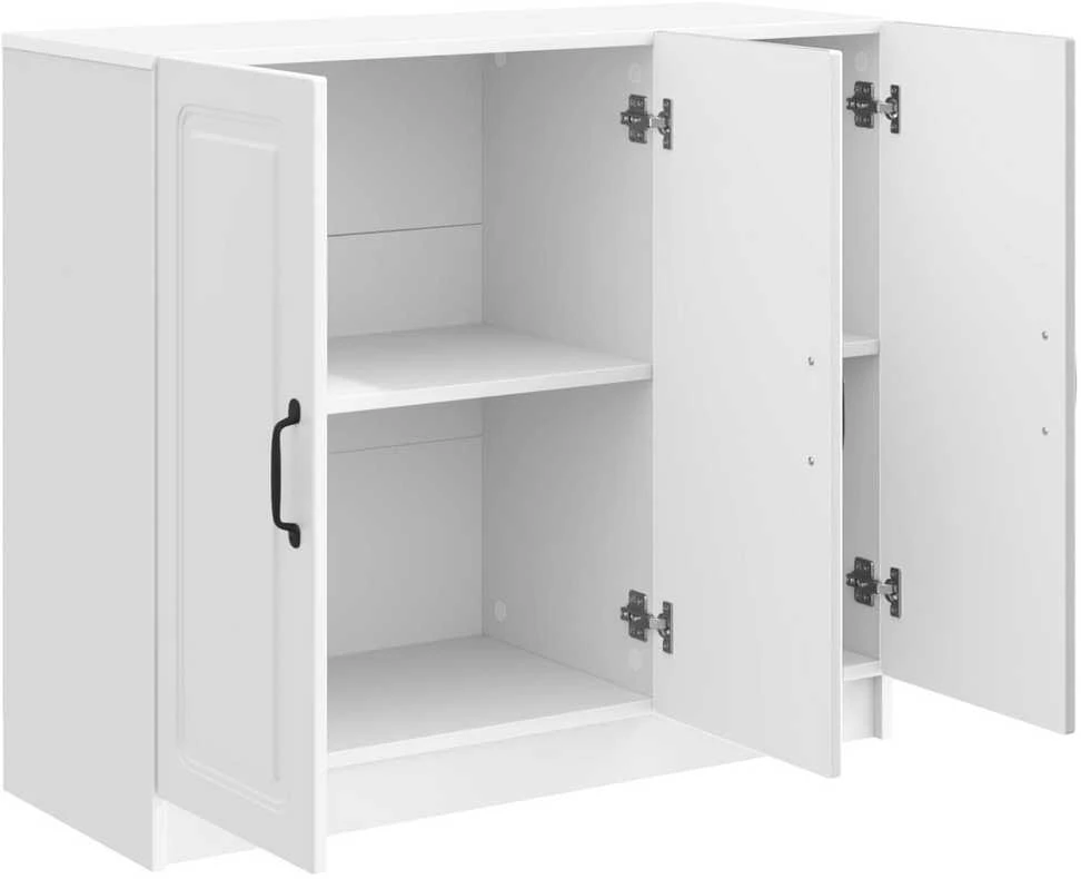 Kabalas Itin blizgi balta 89 x 34,5 x 77 cm Apdirbta mediena
