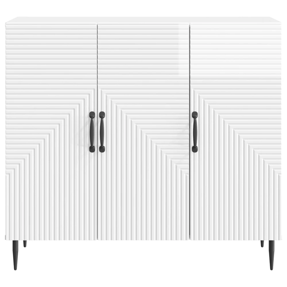 Kabalas Itin blizgi balta 89 x 34,5 x 80 cm Apdirbta mediena