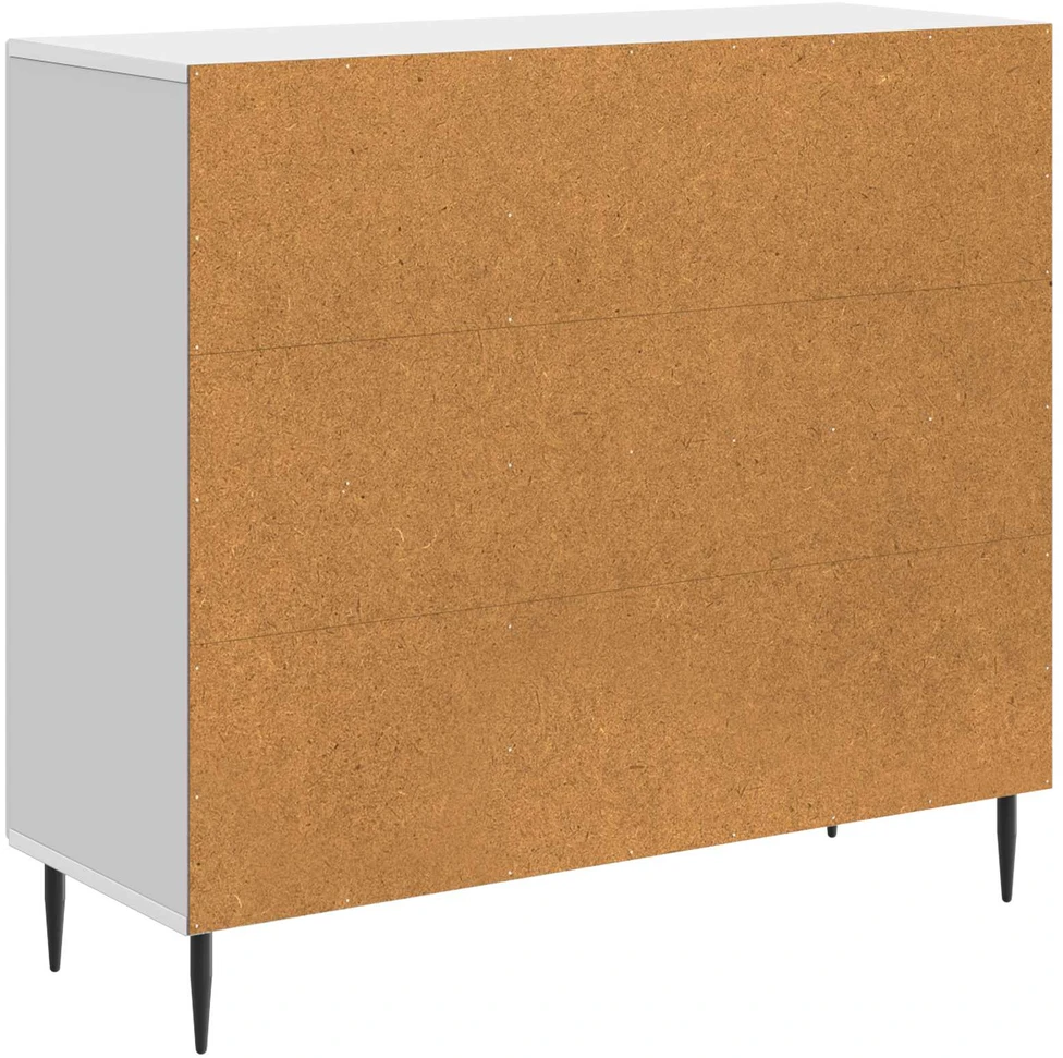 Kabalas Itin blizgi balta 89 x 34,5 x 80 cm Apdirbta mediena