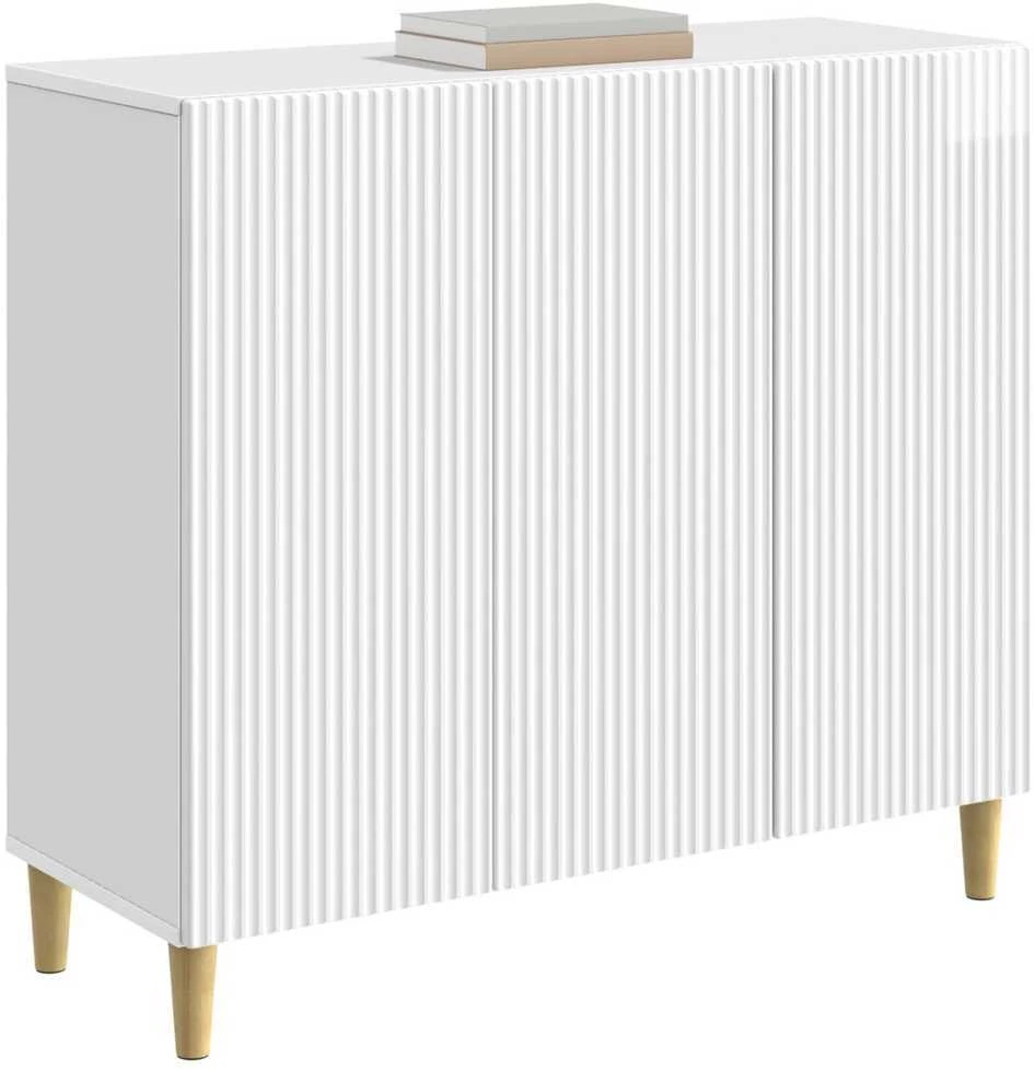 Kabalas Itin blizgi balta 89 x 34,5 x 80 cm Apdirbta mediena