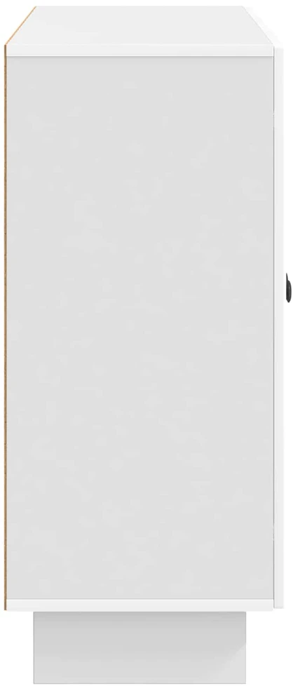 Kabalas Itin blizgi balta 89 x 34,5 x 80 cm Apdirbta mediena