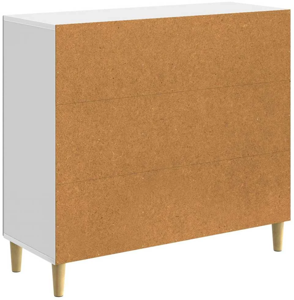 Kabalas Itin blizgi balta 89 x 34,5 x 80 cm Apdirbta mediena