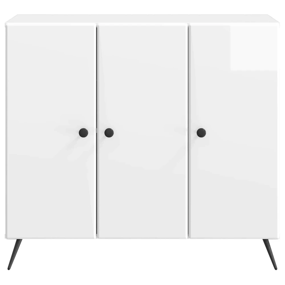 Kabalas Itin blizgi balta 89 x 34,5 x 80 cm Apdirbta mediena