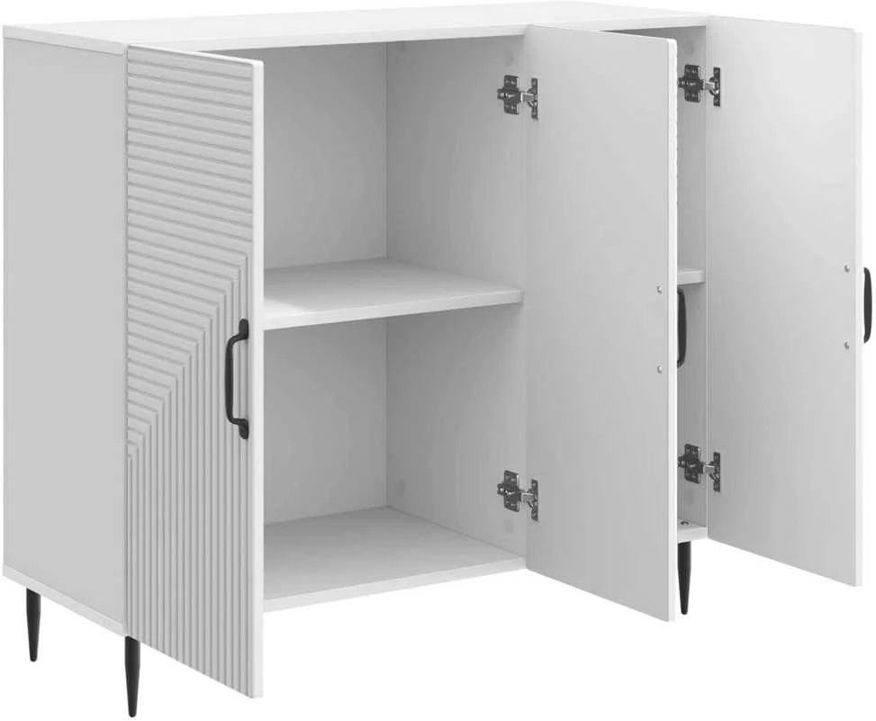Kabalas Itin blizgi balta 89 x 34,5 x 80 cm Apdirbta mediena