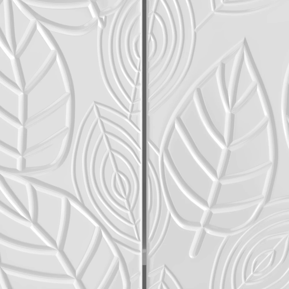 Kabalas Itin blizgi balta 89 x 34,5 x 80 cm Apdirbta mediena