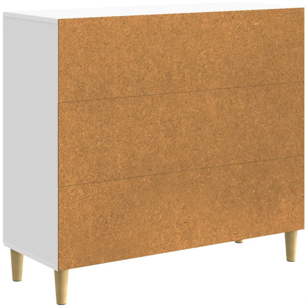 Kabalas Itin blizgi balta 89 x 34,5 x 80 cm Apdirbta mediena