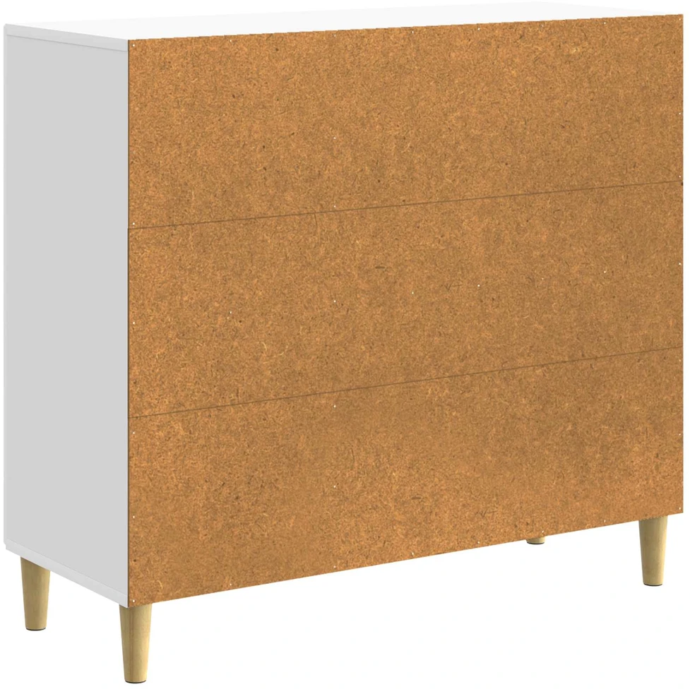 Kabalas Itin blizgi balta 89 x 34,5 x 80 cm Apdirbta mediena