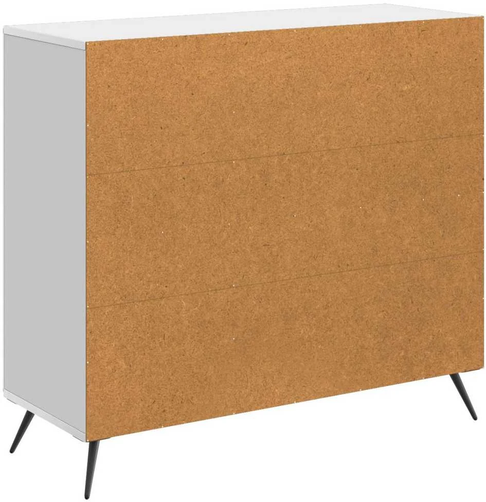 Kabalas Itin blizgi balta 89 x 34,5 x 80 cm Apdirbta mediena